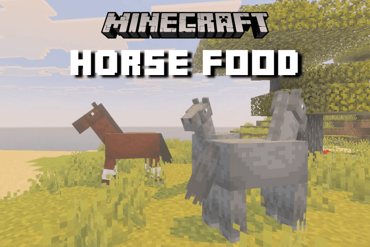 What Do Horses Eat in Minecraft to Heal, Grow, and Breed?